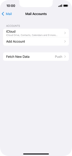 Press Add Account. Press Add Account.
