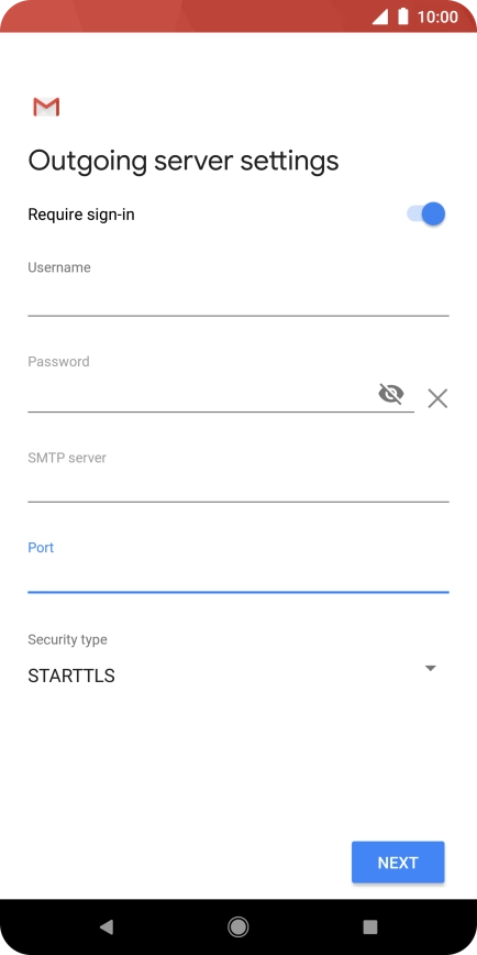 Press the drop down list below Press the drop down list below