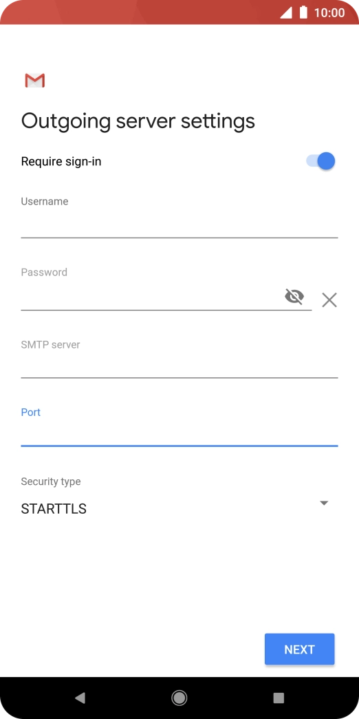 Press the drop down list below Press the drop down list below