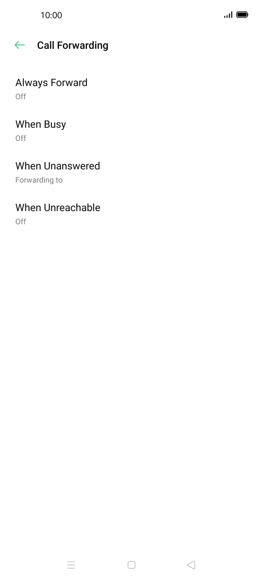 Press the Home key to return to the home screen. Press the Home key to return to the home screen.