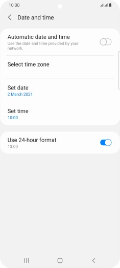 Press the indicator next to Press the indicator next to