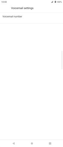 Press Voicemail number. Press Voicemail number.