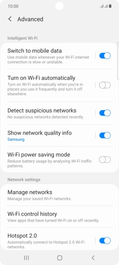 Press the indicator next to Press the indicator next to