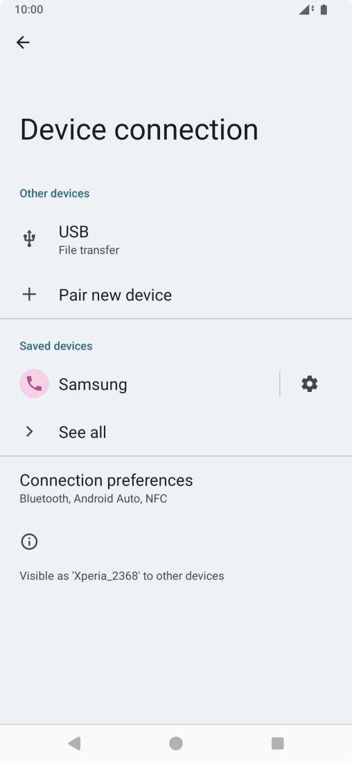 Press the Home key to return to the home screen. Press the Home key to return to the home screen.