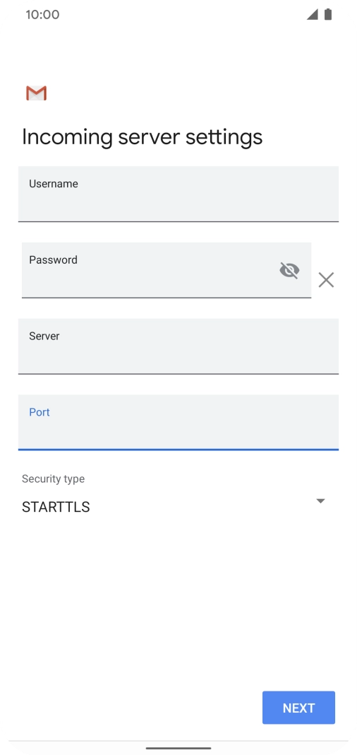 Press the drop down list below Press the drop down list below