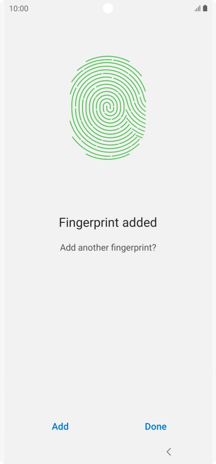 Press Done. Press Done.