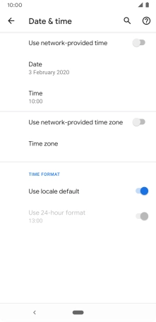 Press the indicator next to Press the indicator next to