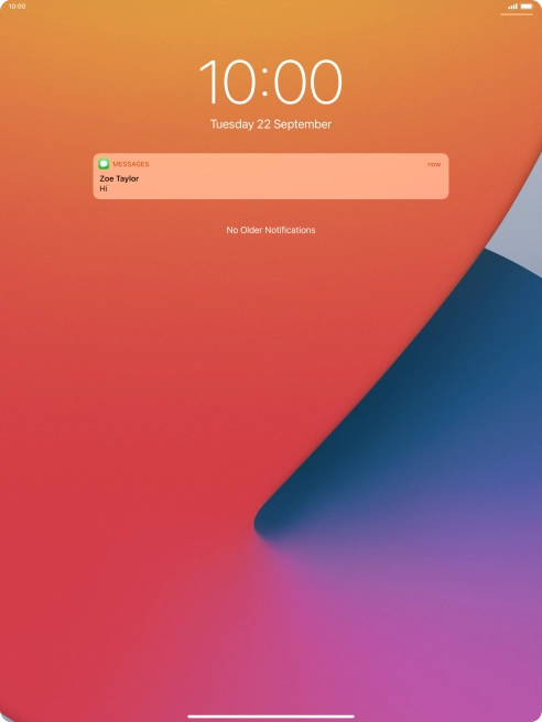 Press the required notification and follow the instructions on the screen to use the selected function. Press the required notification and follow the instructions on the screen to use the selected function.