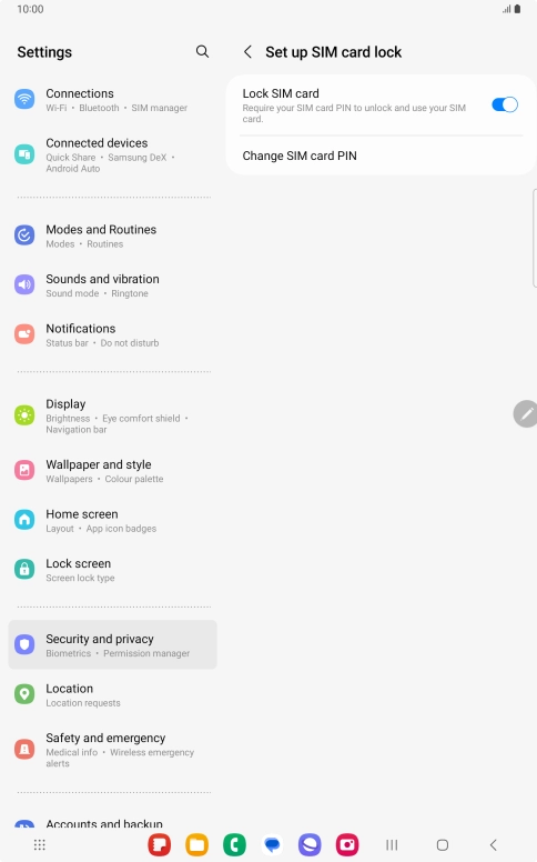 Press the indicator next to Press the indicator next to