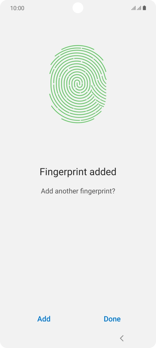 Press Done. Press Done.