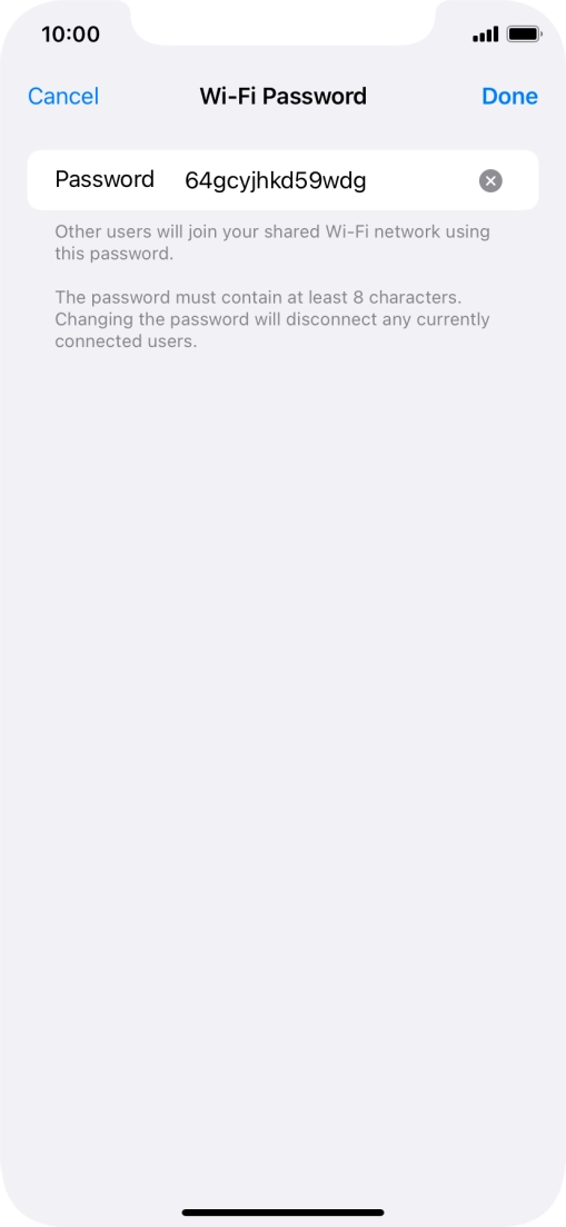 Press Done. Press Done.