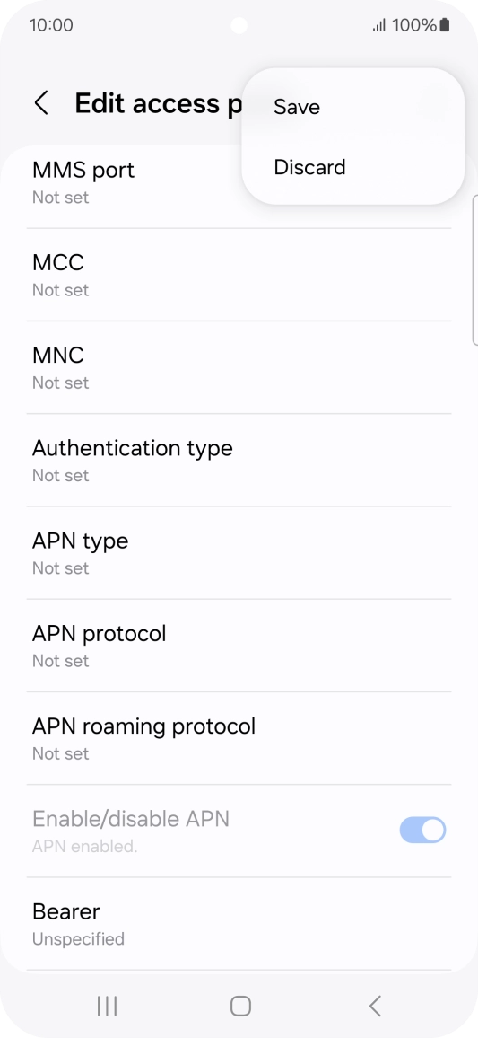 Press Save. Press Save.