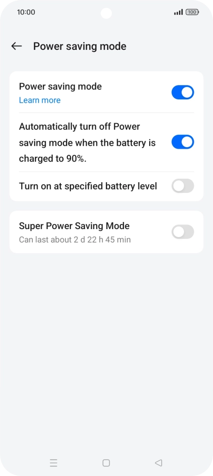 Press the Home key to return to the home screen. Press the Home key to return to the home screen.