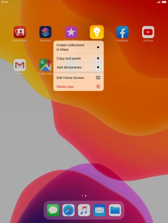 Press Delete App. Press Delete App.