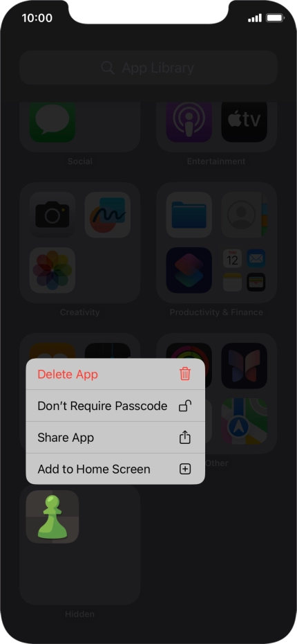 Press Don't Require Passcode. Press Don't Require Passcode.