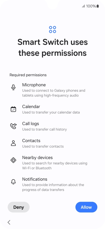 Press Allow. Press Allow.