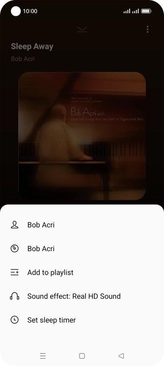 Press Add to playlist. Press Add to playlist.