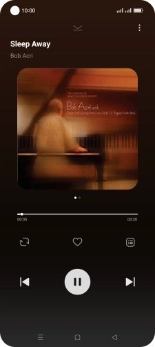 Press arrow right to go to the next audio file. Press arrow right to go to the next audio file.