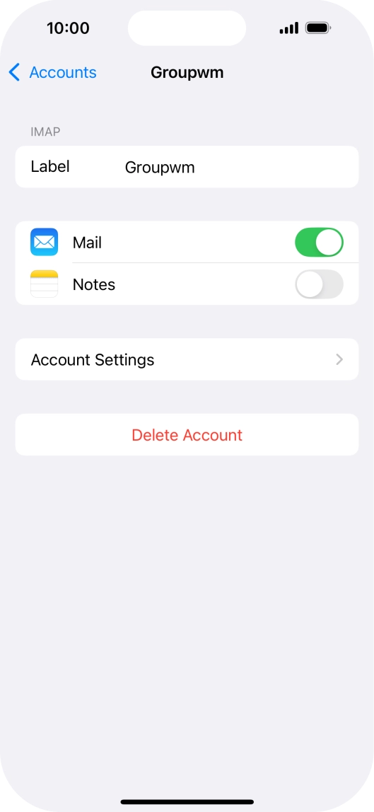 Press Account Settings. Press Account Settings.