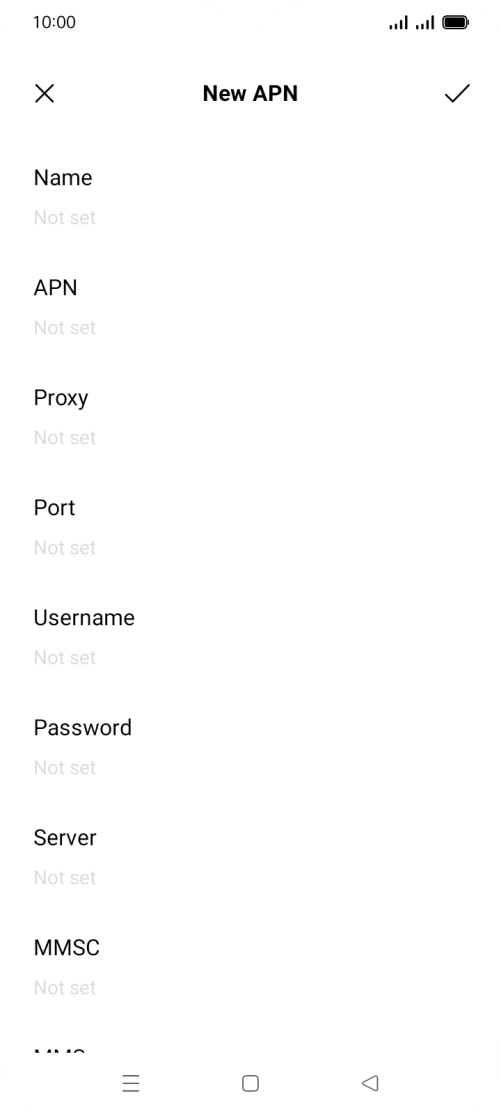 Press the field below Press the field below
