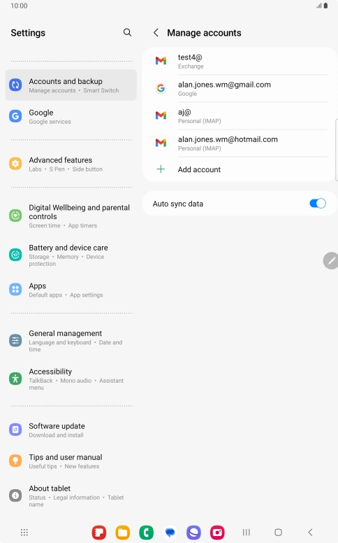 Press the indicator next to Press the indicator next to