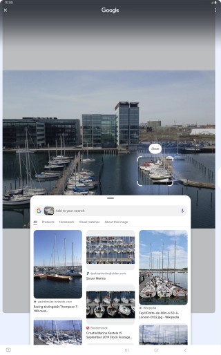 Follow the instructions on the screen to use the search results. Follow the instructions on the screen to use the search results.