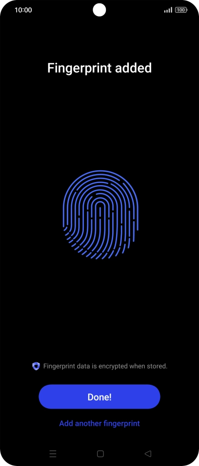 Press Done!. Press Done!.