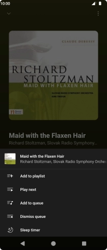 Press the add icon. Press the add icon.