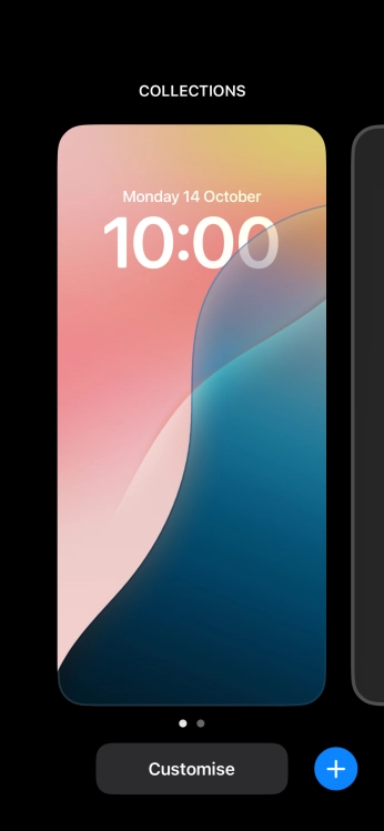 Press the add icon. Press the add icon.