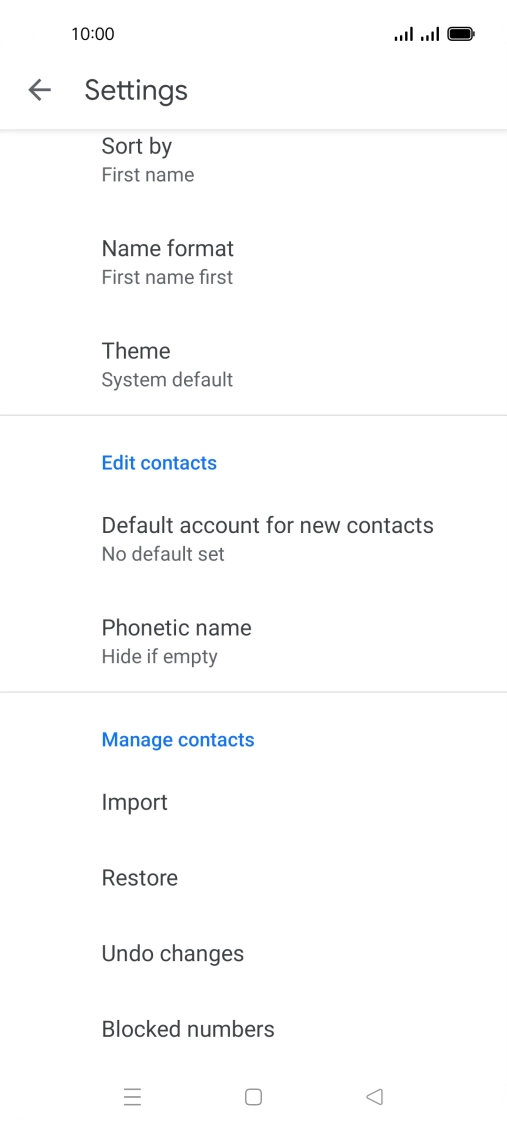 Press Import. Press Import.