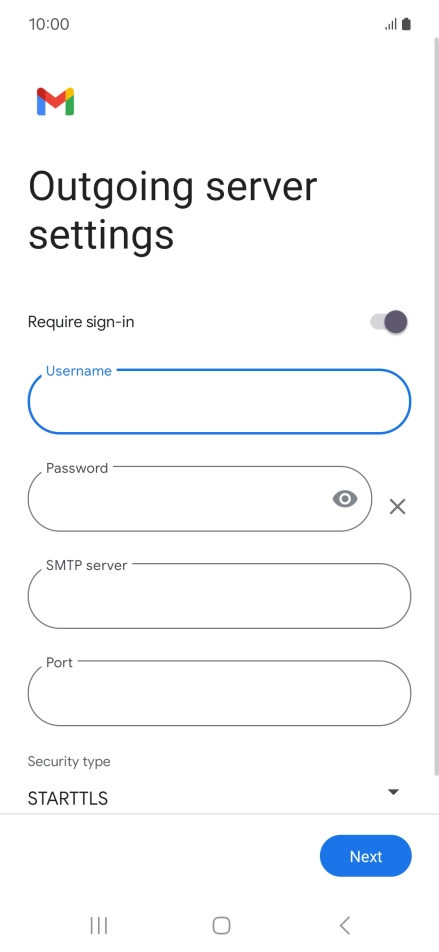 Press the field below Press the field below