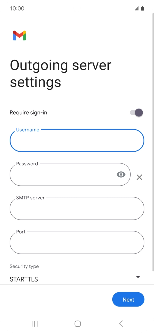 Press the field below Press the field below