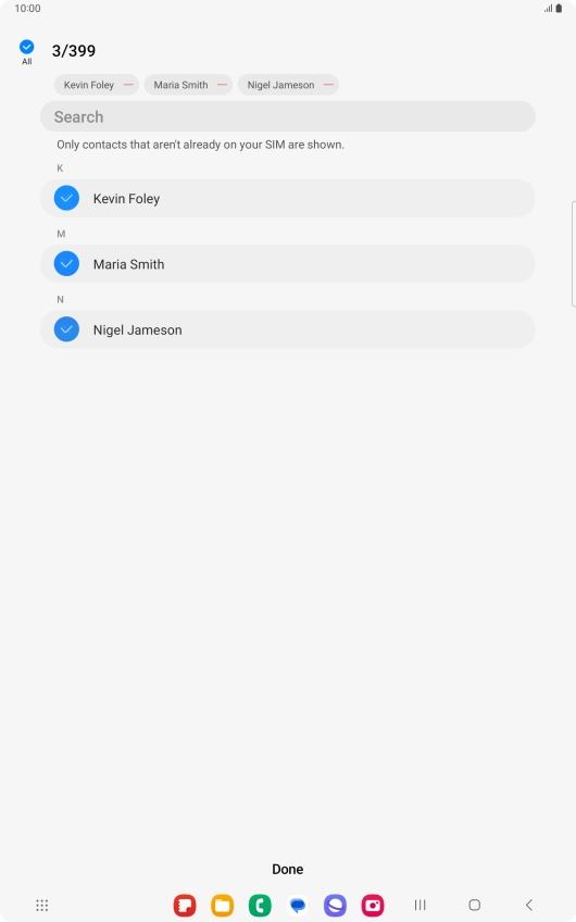 Press Done. Press Done.