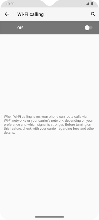 Press the indicator to turn the function on or off. Press the indicator to turn the function on or off.