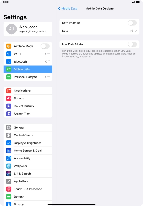 Press Data. Press Data.