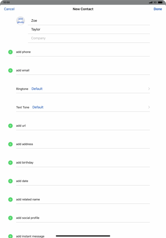 Press add phone. Press add phone.