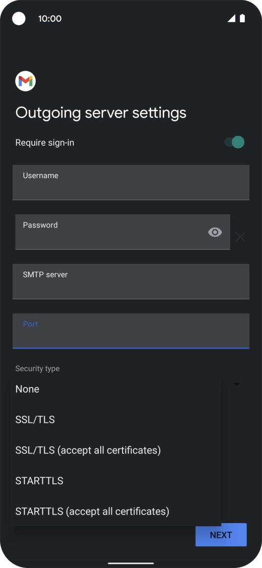 Press None to turn off the function. Press None to turn off the function.