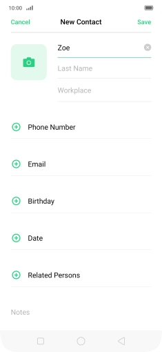 Press Last Name and key in the required last name. Press Last Name and key in the required last name.