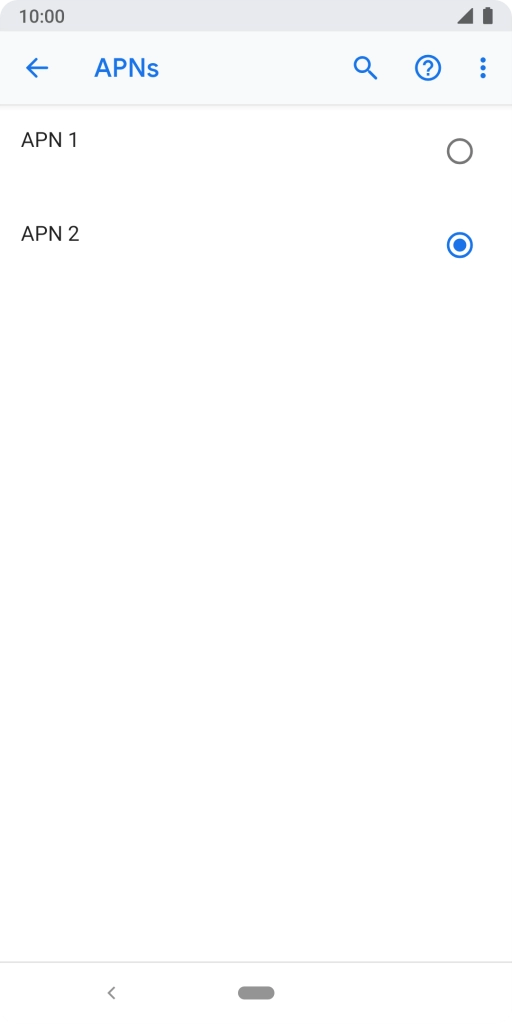 Press the Home key to return to the home screen. Press the Home key to return to the home screen.