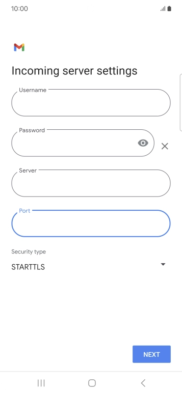 Press the drop down list below Press the drop down list below