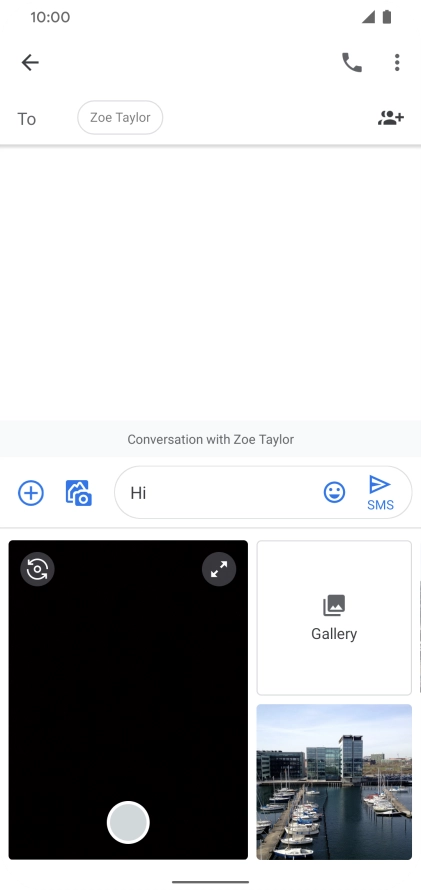 Press Gallery and go to the required folder. Press Gallery and go to the required folder.