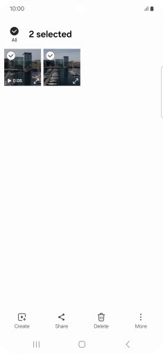 Press Share. Press Share.