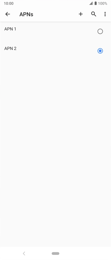 Press the Home key to return to the home screen. Press the Home key to return to the home screen.