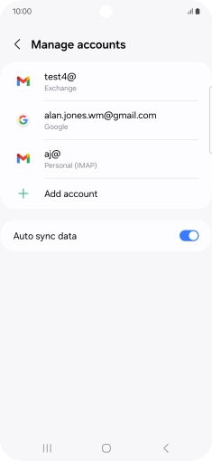 Press the Home key to return to the home screen. Press the Home key to return to the home screen.