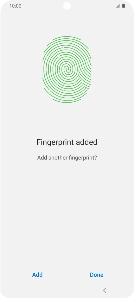 Press Done. Press Done.