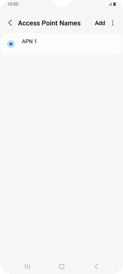 Press Add. Press Add.