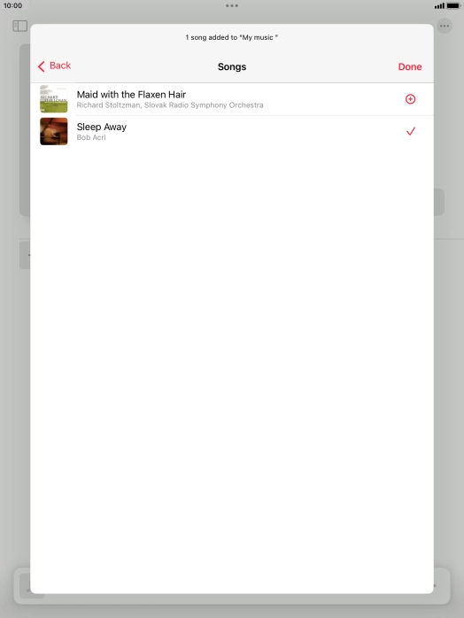 Press Done. Press Done.