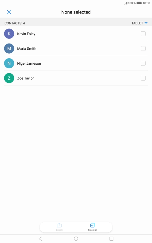 Press Select all. Press Select all.