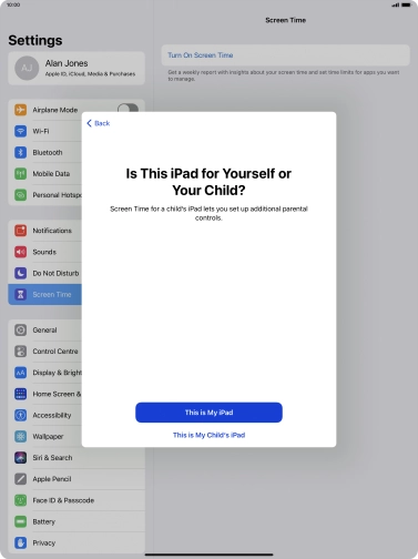 Press This is My iPad. Press This is My iPad.