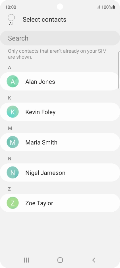 Press the field above Press the field above